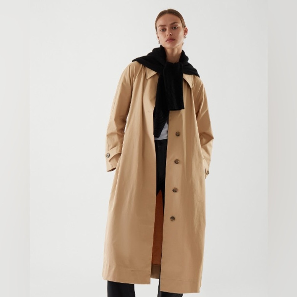 COS oversized trench coat